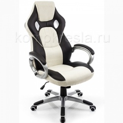 Компьютерное кресло «Navara кремовое / черное»